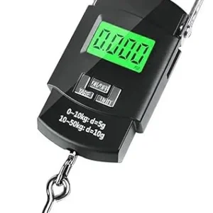 digital weighing machine for Luggage weighing, Weighing scale capable of 50kg, Scale with LCD Display & Stainless steel hook.