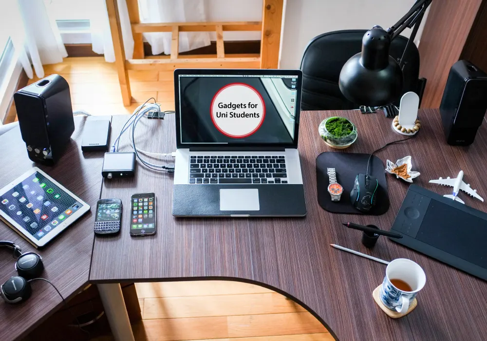 Smart Gadgets For Students modern study desk setup